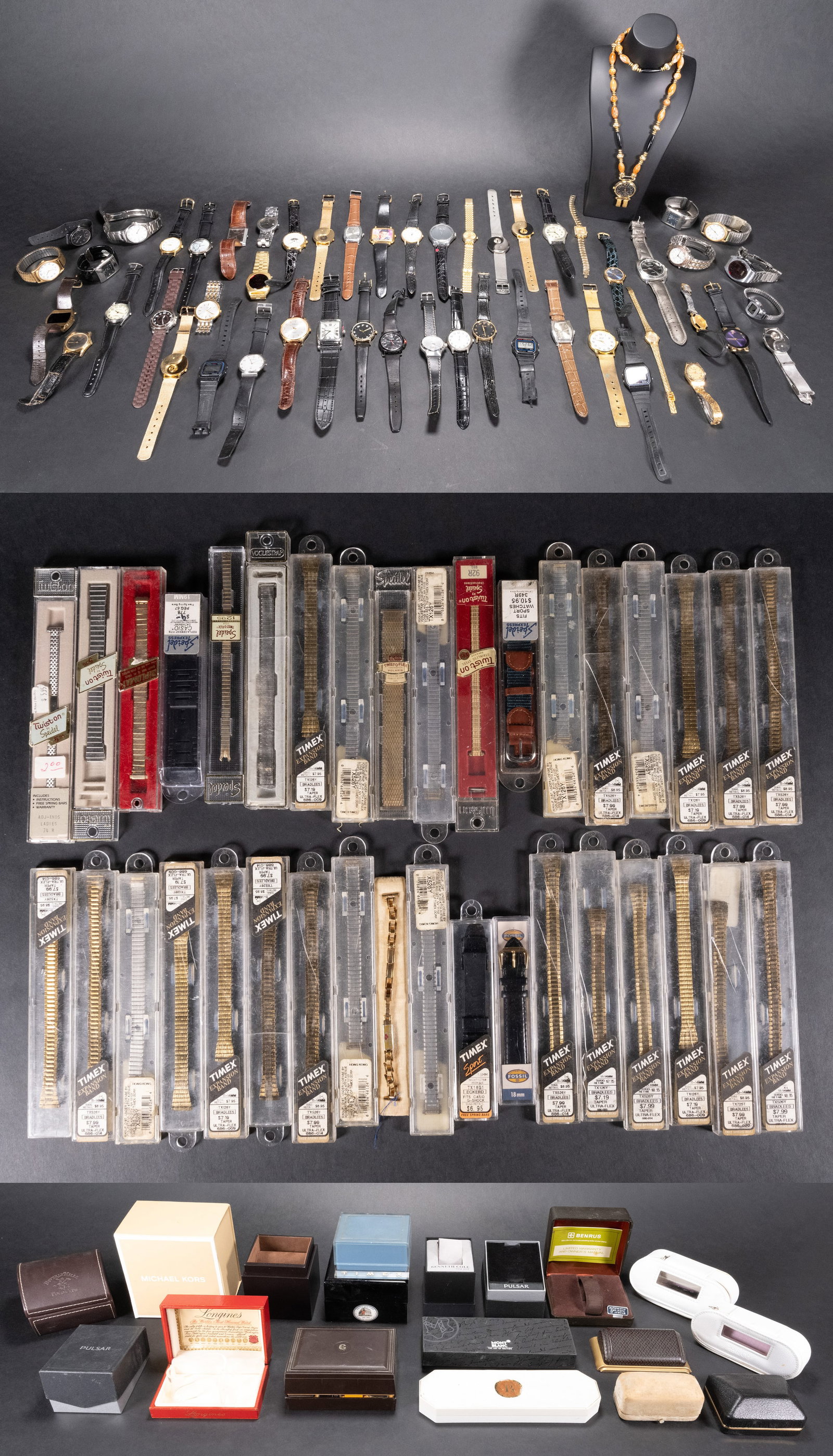 Vintage Lot Over 50 Wrist Watches & Accessories (1 of 15)