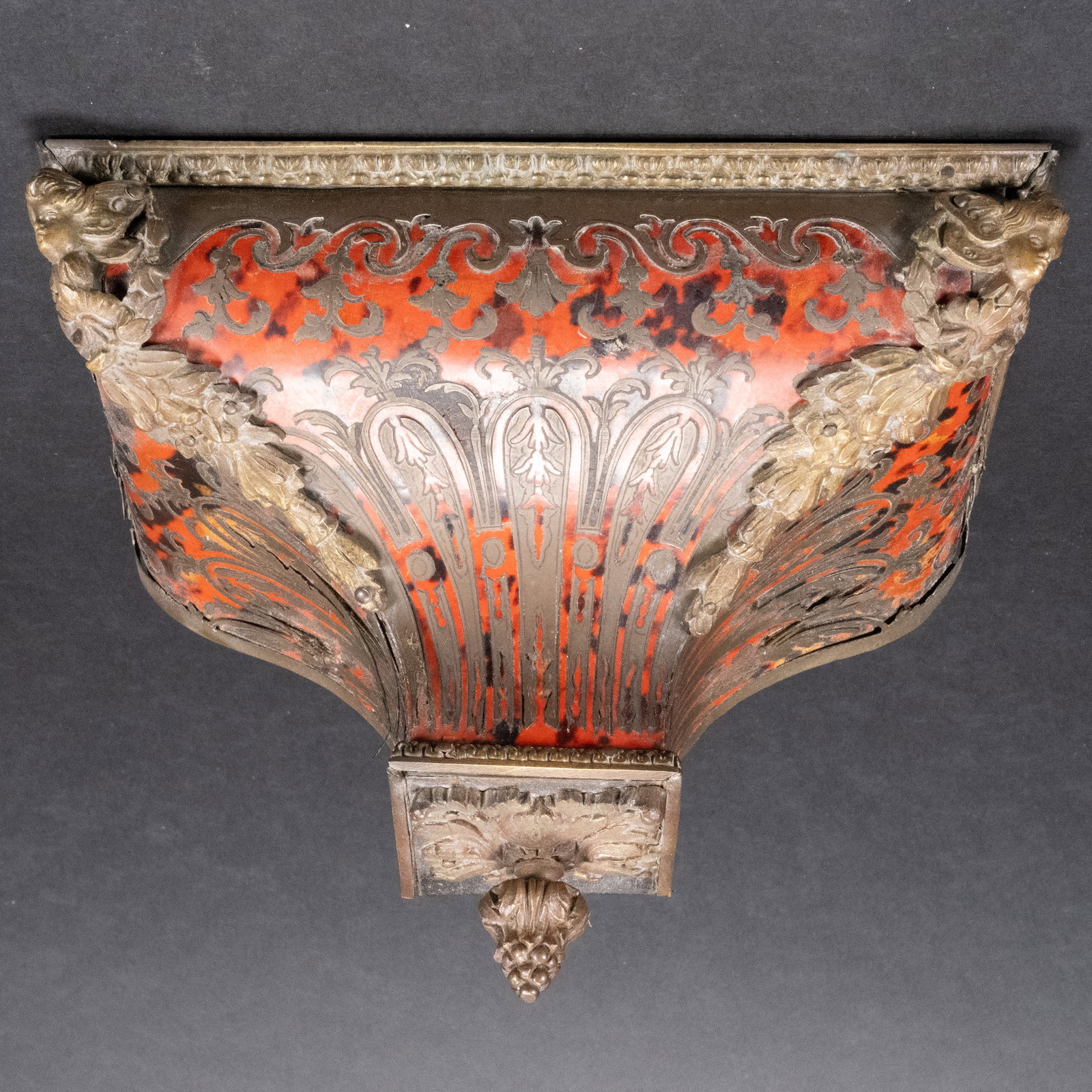 Antique 19th c.French Louis XV Boulle Clock Ormolu Bracket (1 of 4)