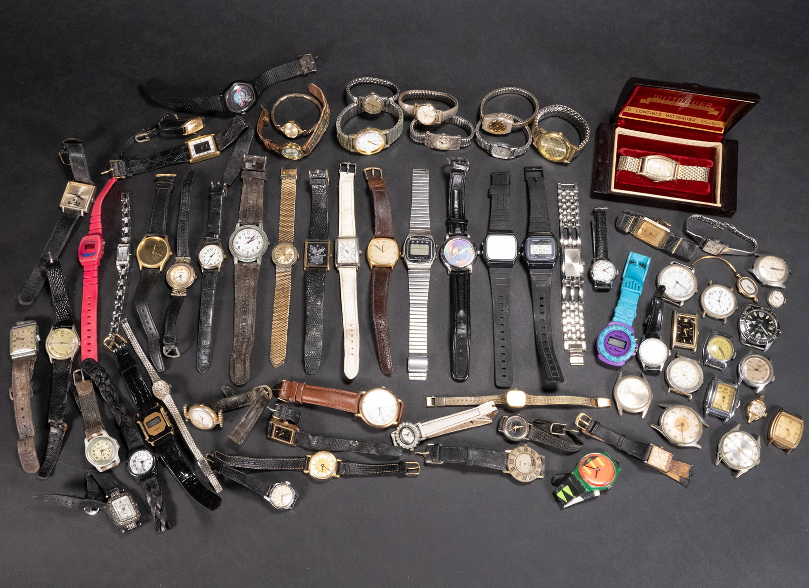 Vintage Lot Over 50 Wrist Watches (1 of 6)