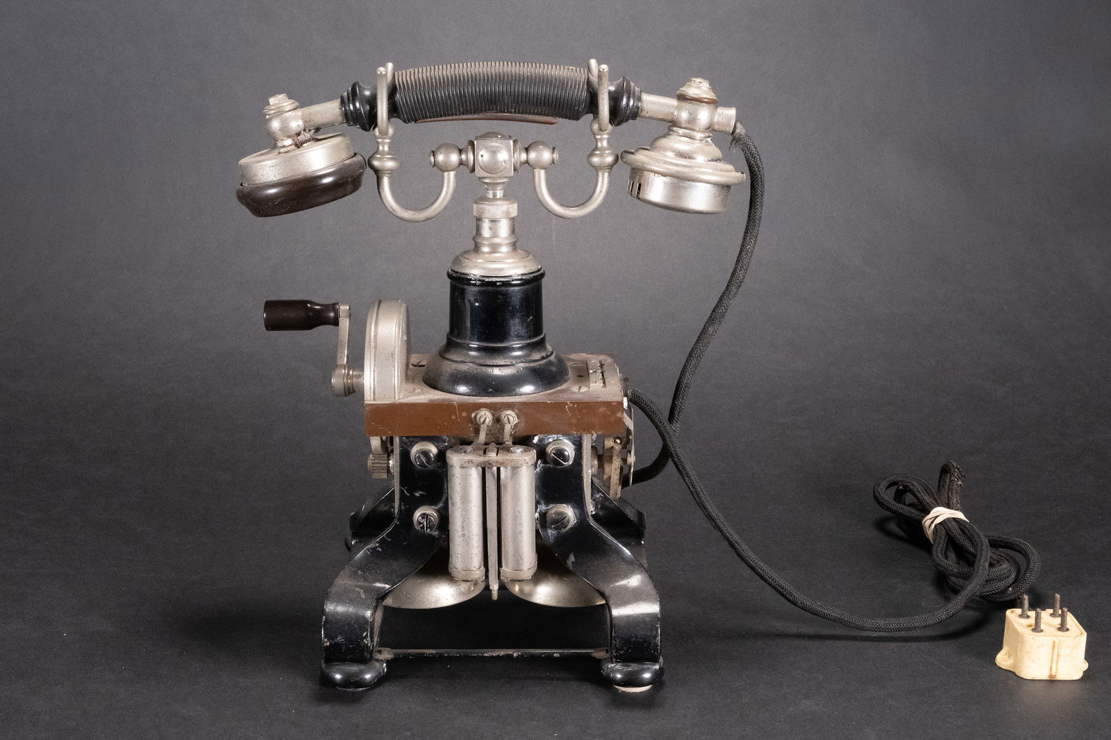 Antique Eiffel Tower Skeleton Tabletop Telephone 1892-1897 (1 of 7)