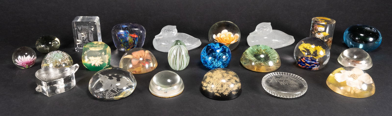 Large Paperweight Collection Lot (1 of 5)