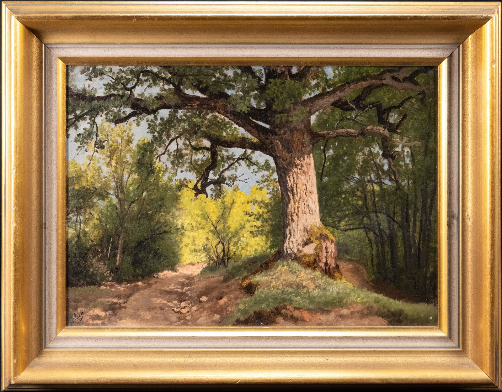 Alfred Elsen (Belgium 1850-1914) Oil Kissingen Germany (1 of 7)