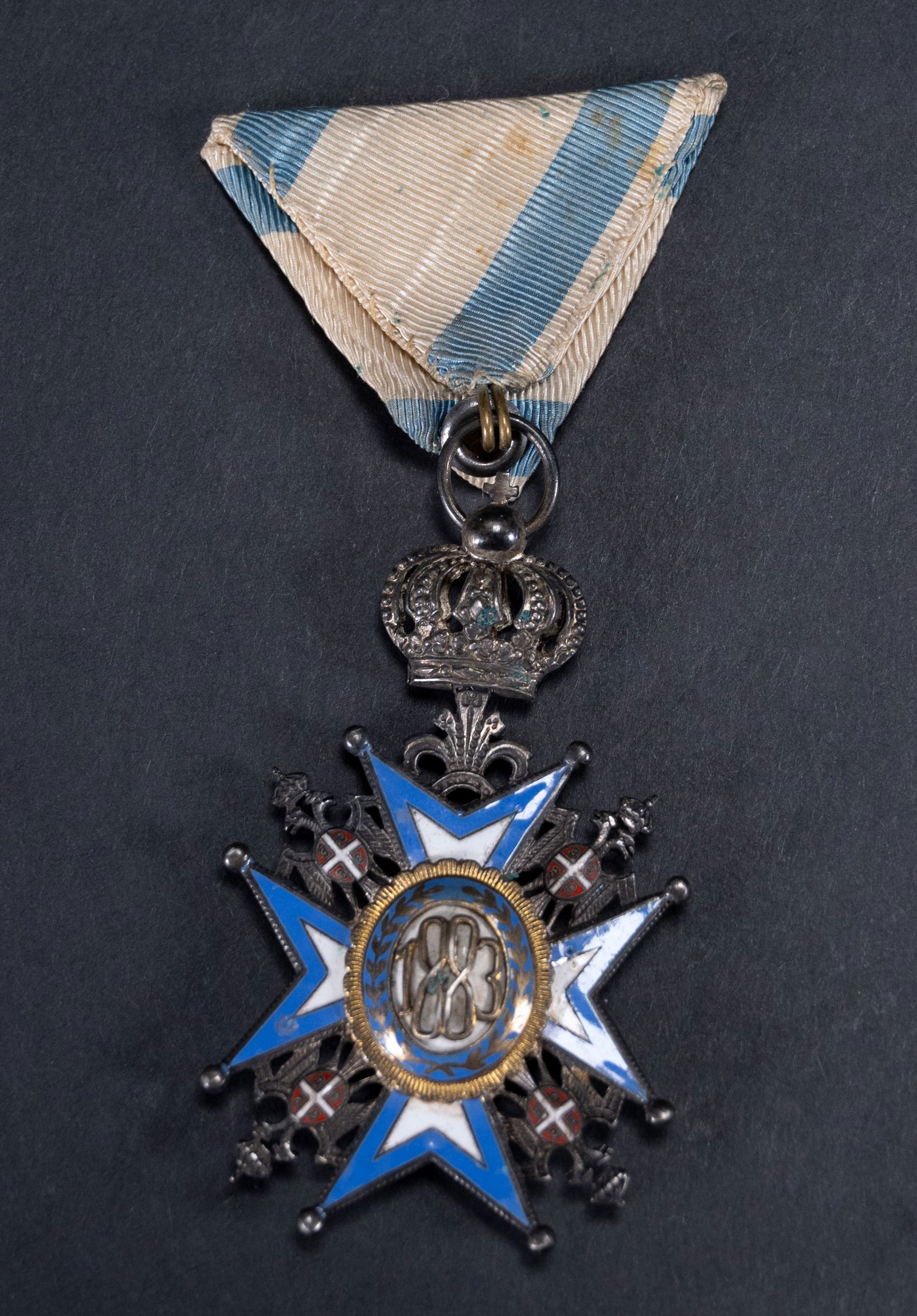 Royal Order of Saint Sava Silver and Enamel (1 of 4)