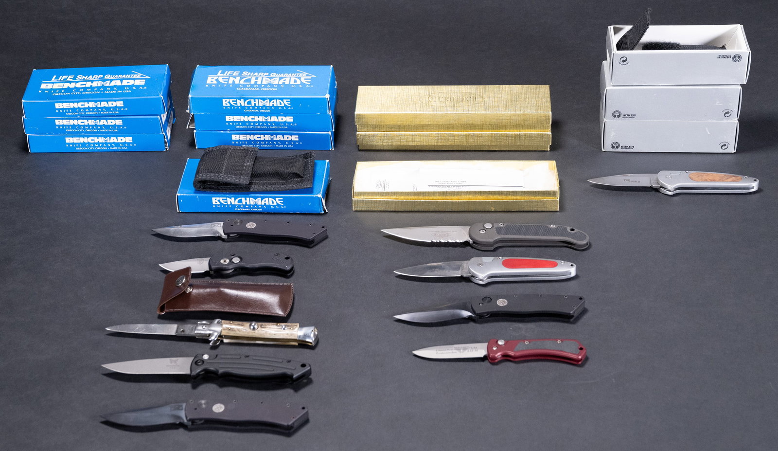 Vintage Pocket Knife Collection Group Lot Microtech Benchmade ATS/OTS (1 of 11)