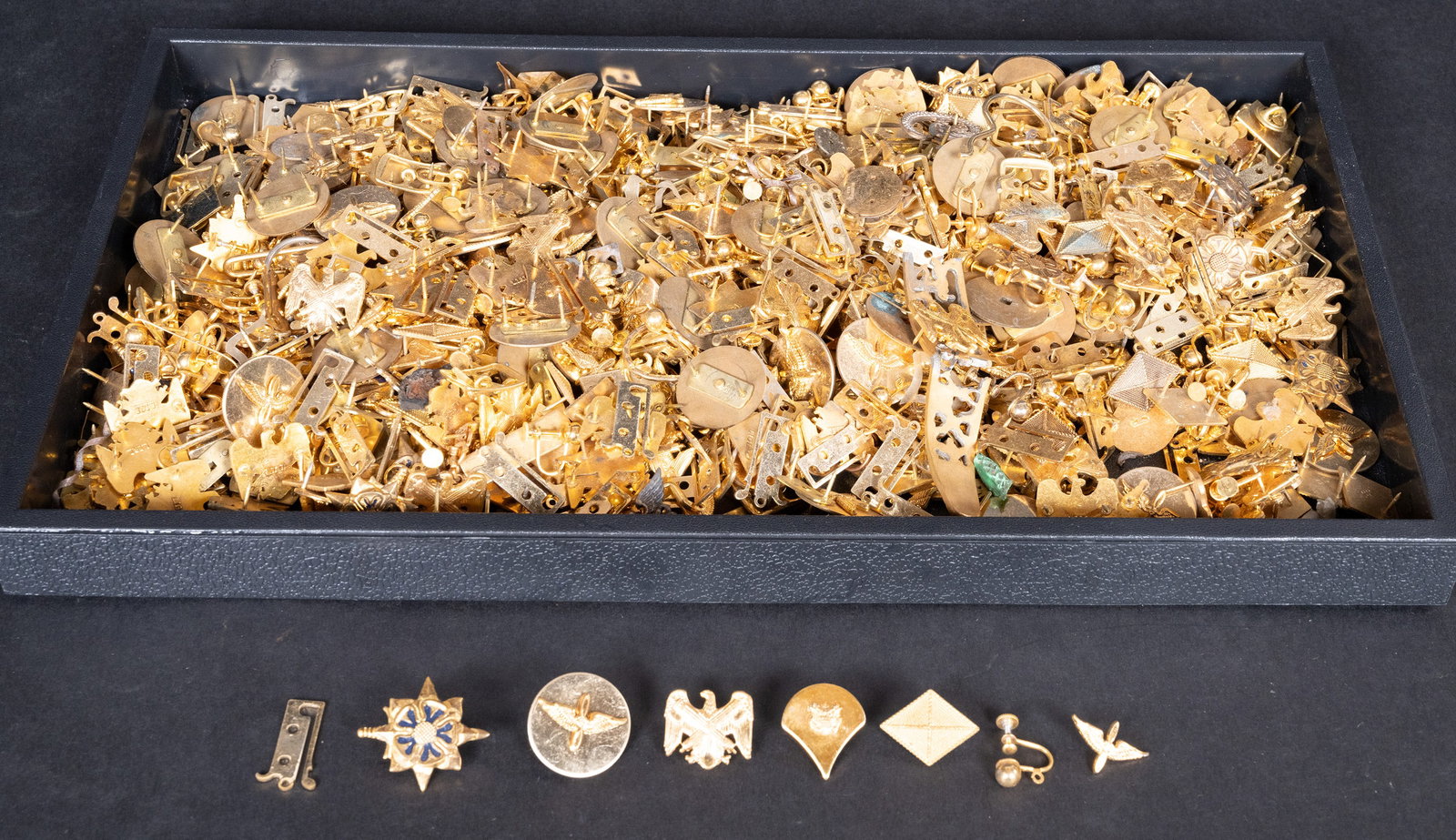 LIGI (Lordship Ind/Graco Ind) Militaria Pin Insignia Order Large Collection Group Lot (1 of 4)