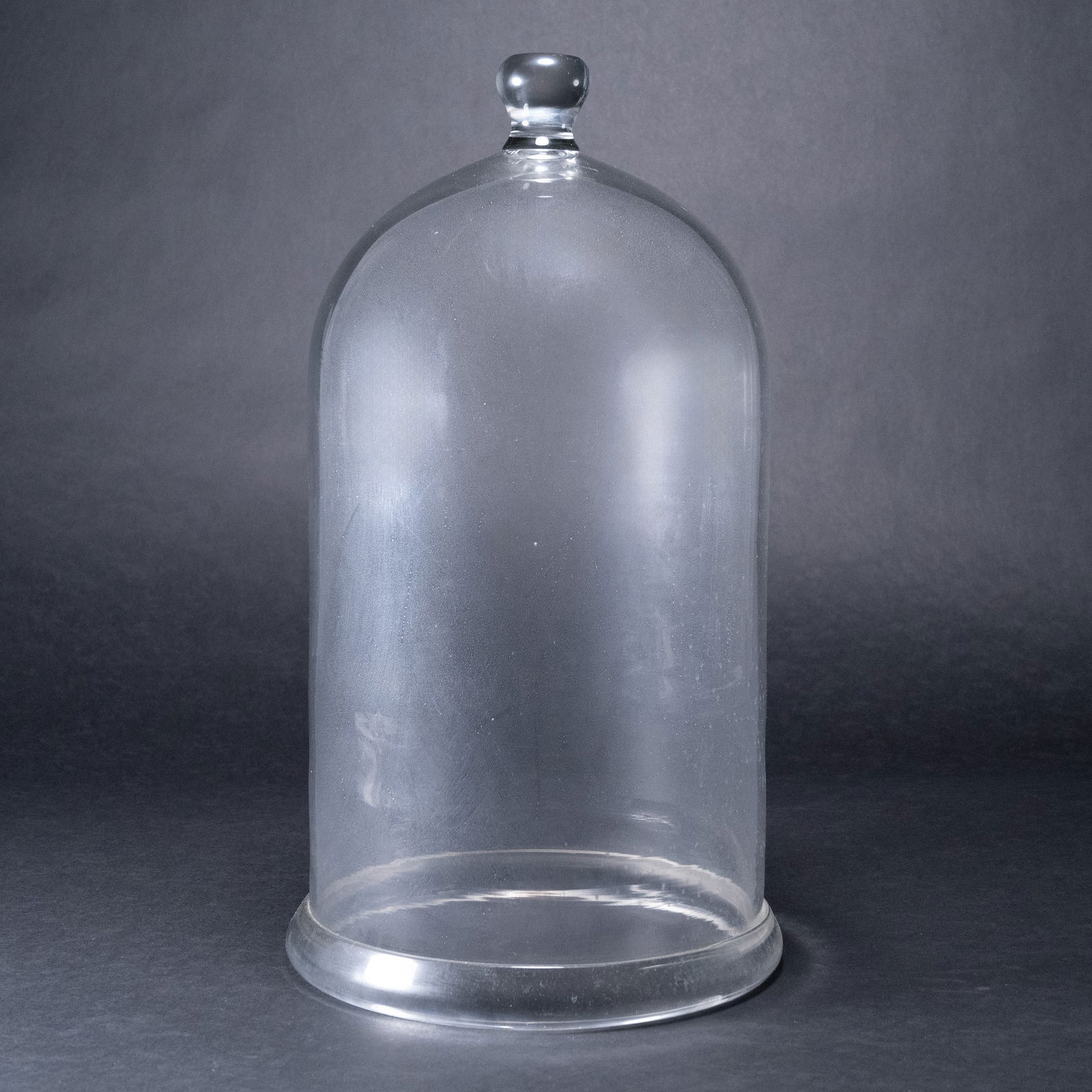 19th Century French Blown Glass Dome Cloche (1 of 4)