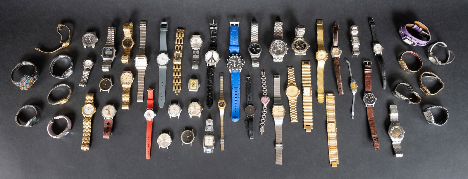 Large Vintage Wristwatch Lot Over 50 Watches (1 of 7)