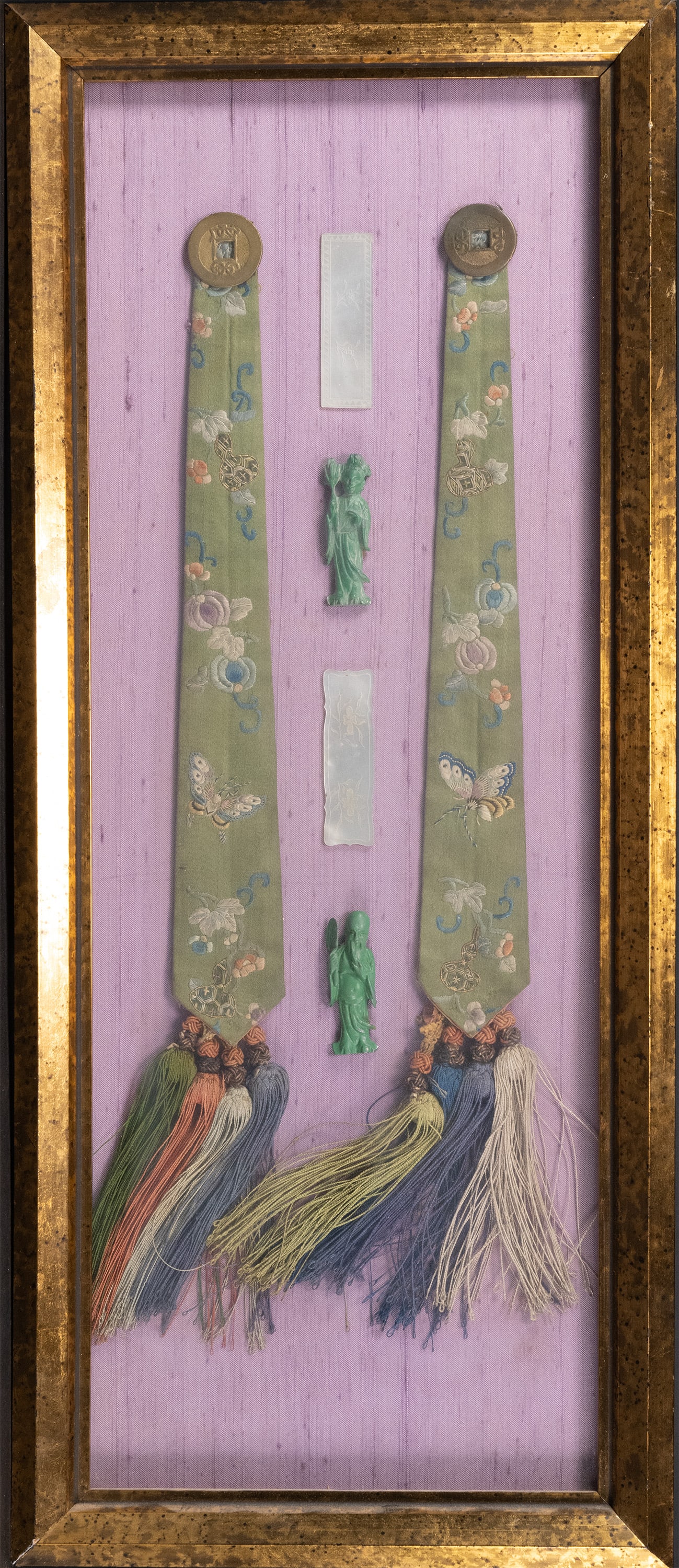 Chinese Silk Embroidery Framed (1 of 4)