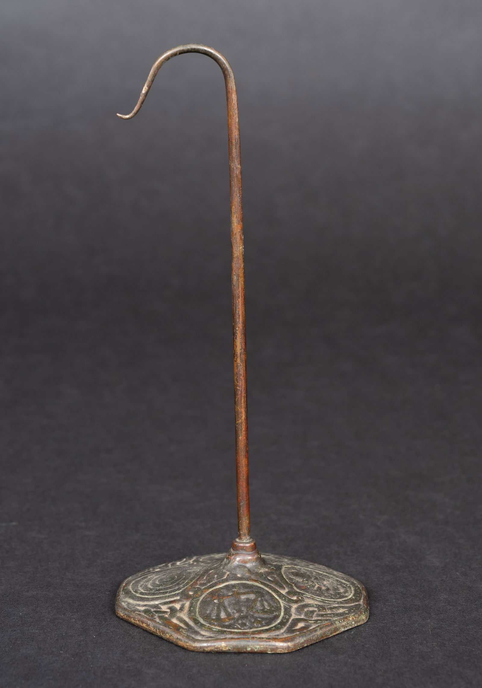 Tiffany Studio "Zodiac" Patinated Bronze Pine Needle (1 of 11)