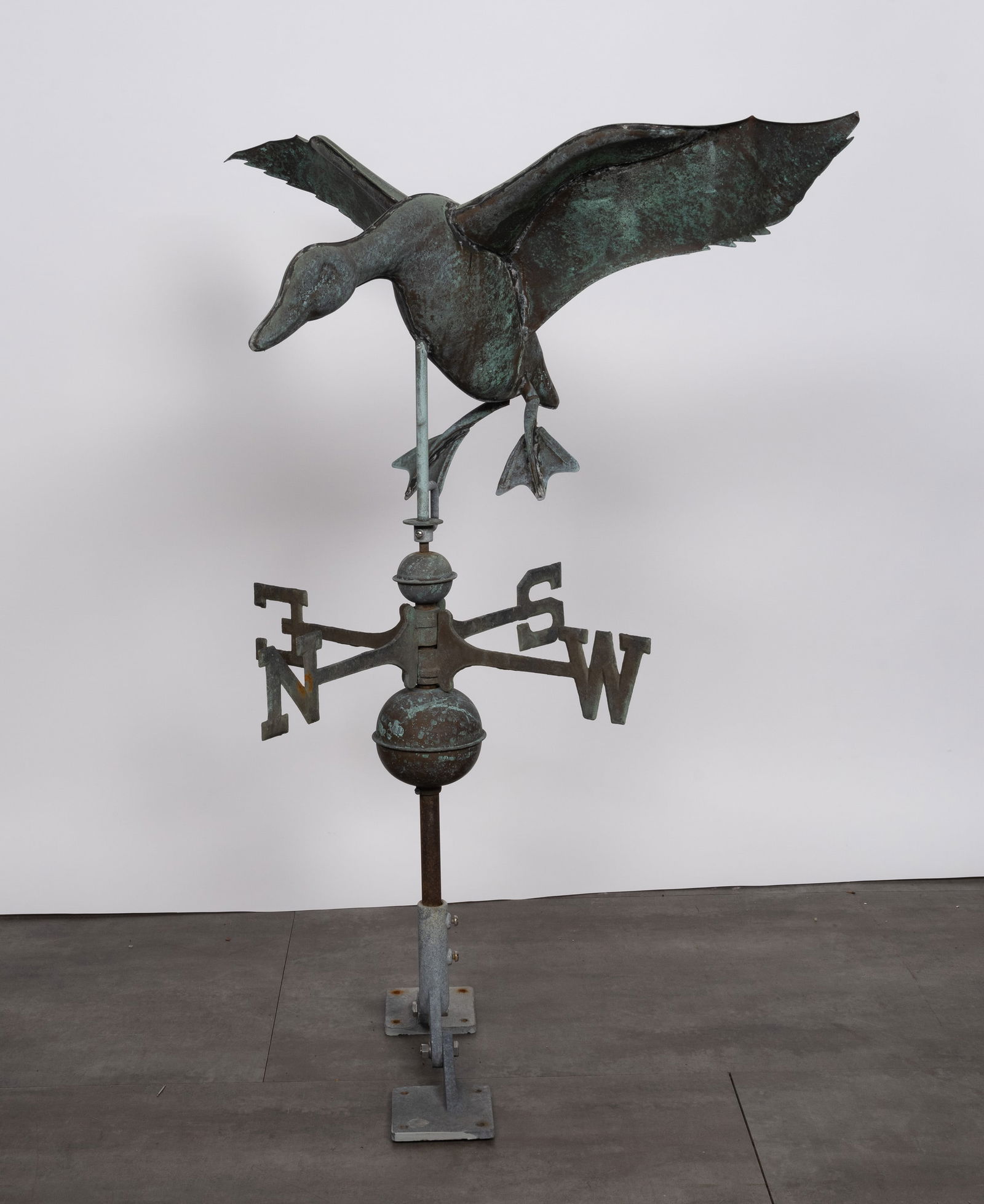 Folk Art Flying Duck Weathervane (1 of 10)