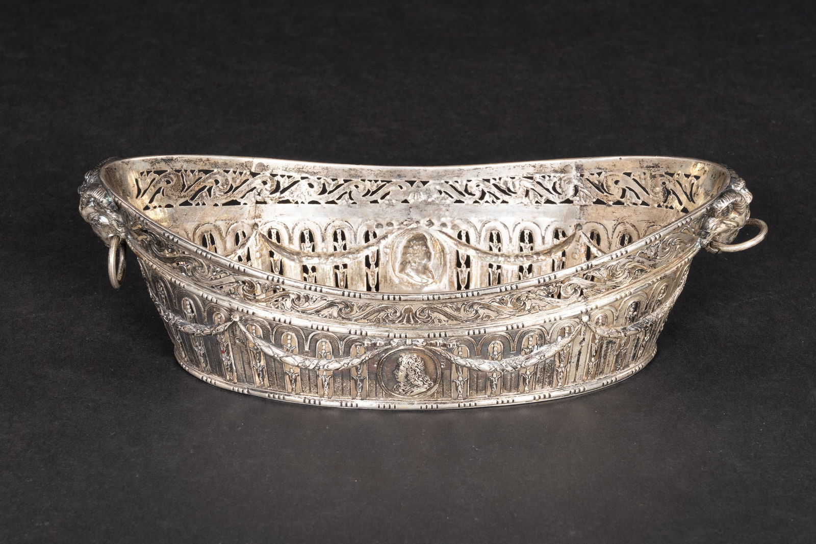 Continental 850 Silver Basket By B Neresheimer & Sohne (1 of 7)