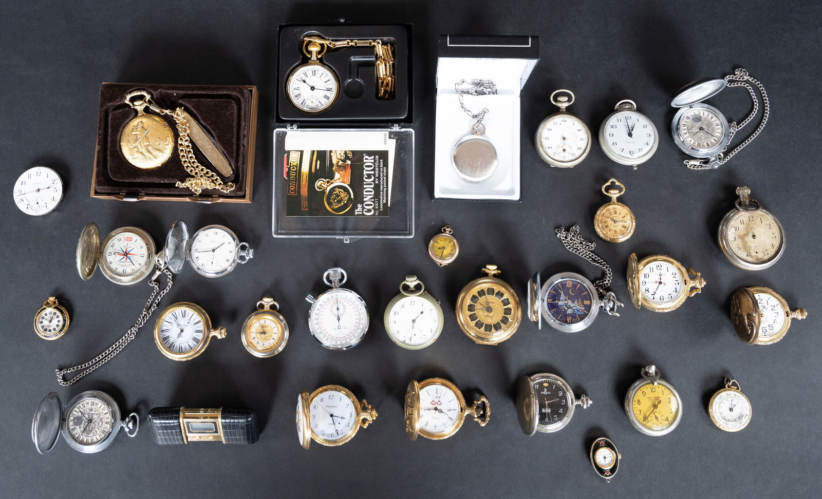 Pocket Watch Collection Group 27 Watches (1 of 12)