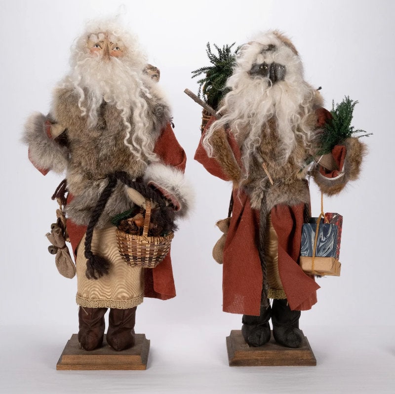 Judie Tasch Handmade Santa Lot (1 of 3)