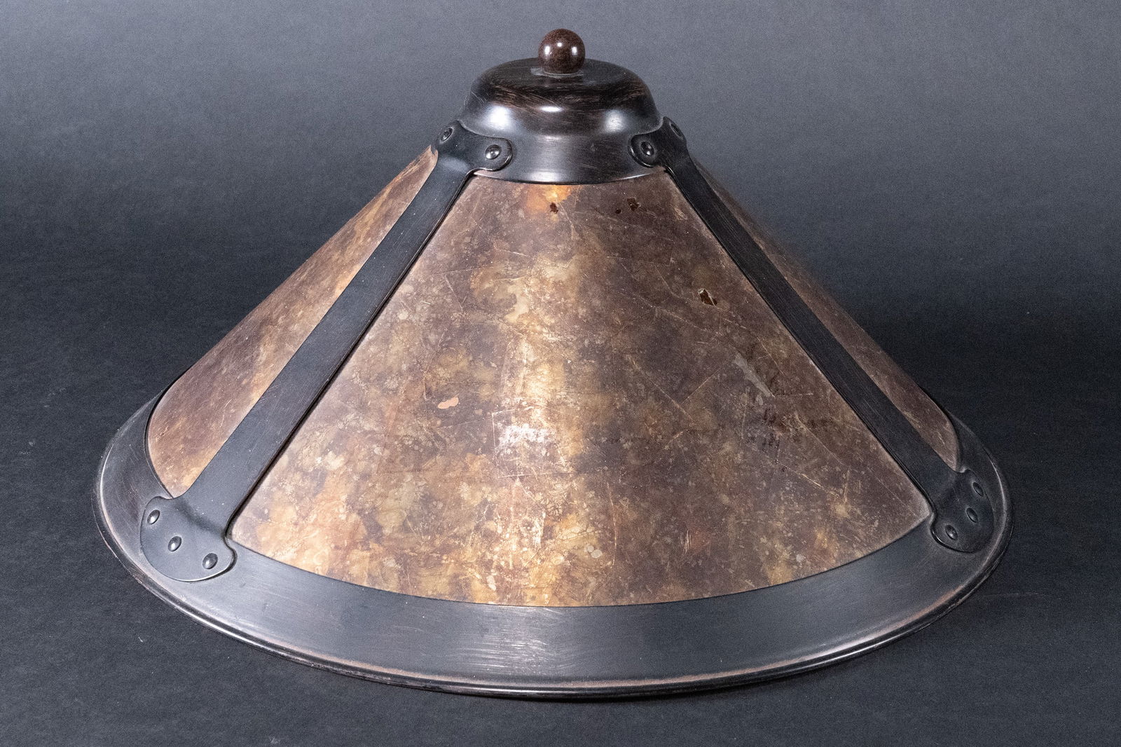 Arts & Crafts Mica Lamp Shade (1 of 3)