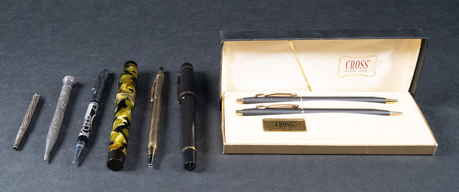 Vintage Fountain Pen Collection Waterman Le Boeuf Sterling Silver etc (1 of 8)