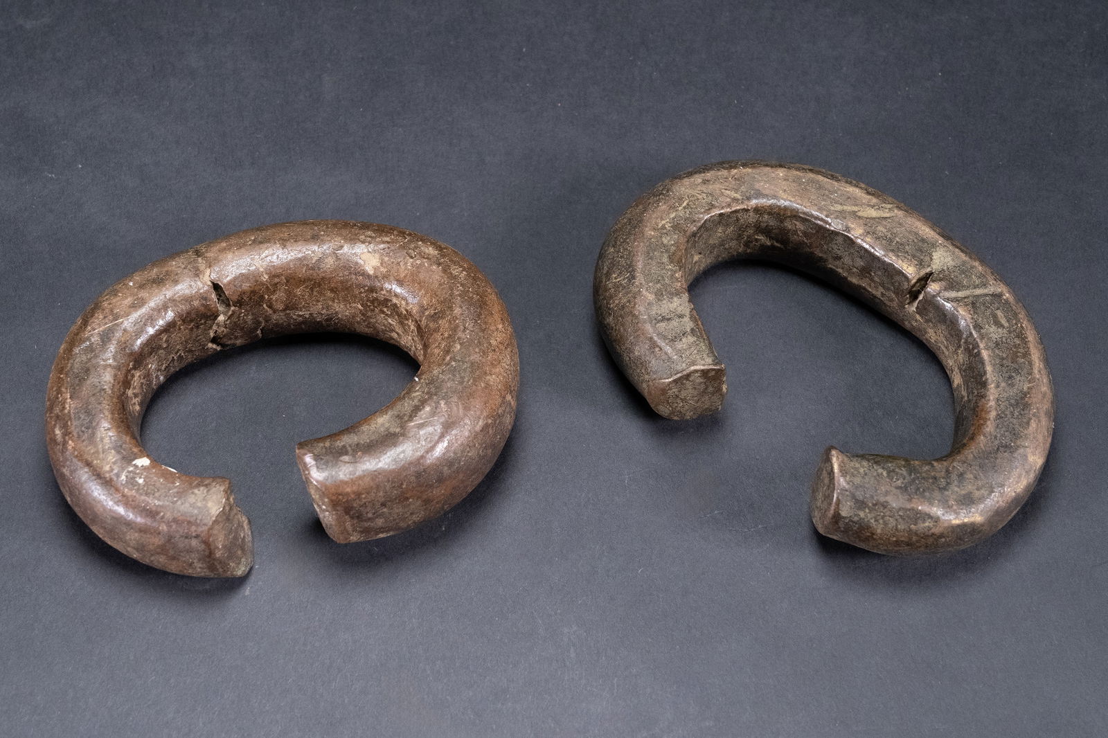 African Bronze Currency Mbole Bracelet Group (1 of 9)