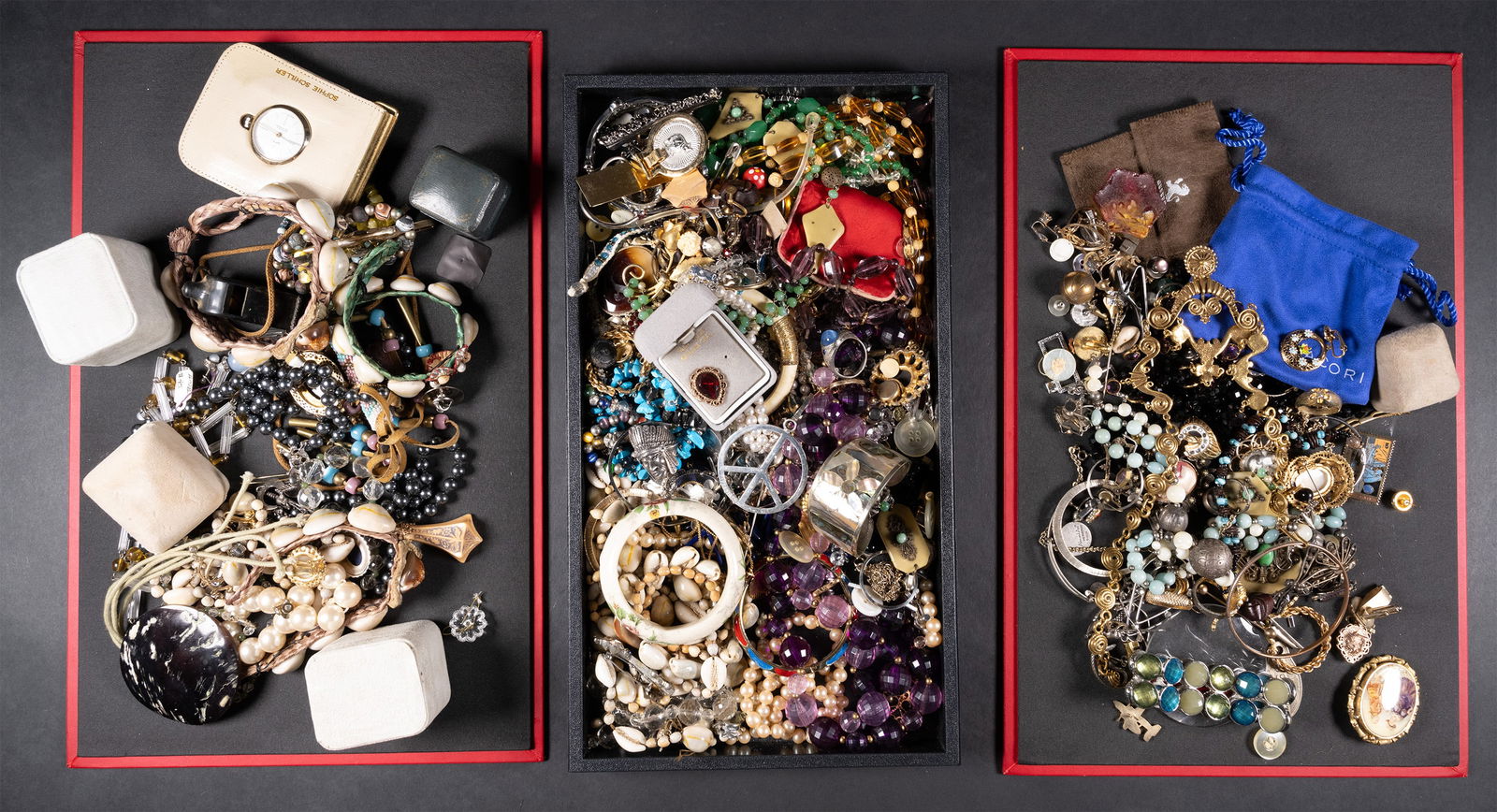 Large Unsearched Costume Jewelry Grouping (1 of 4)