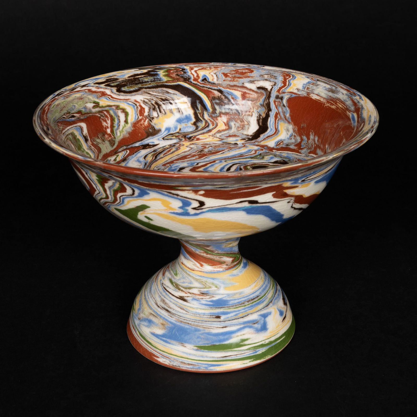 Desert Sands Pottery Footed Bowl (1 of 7)