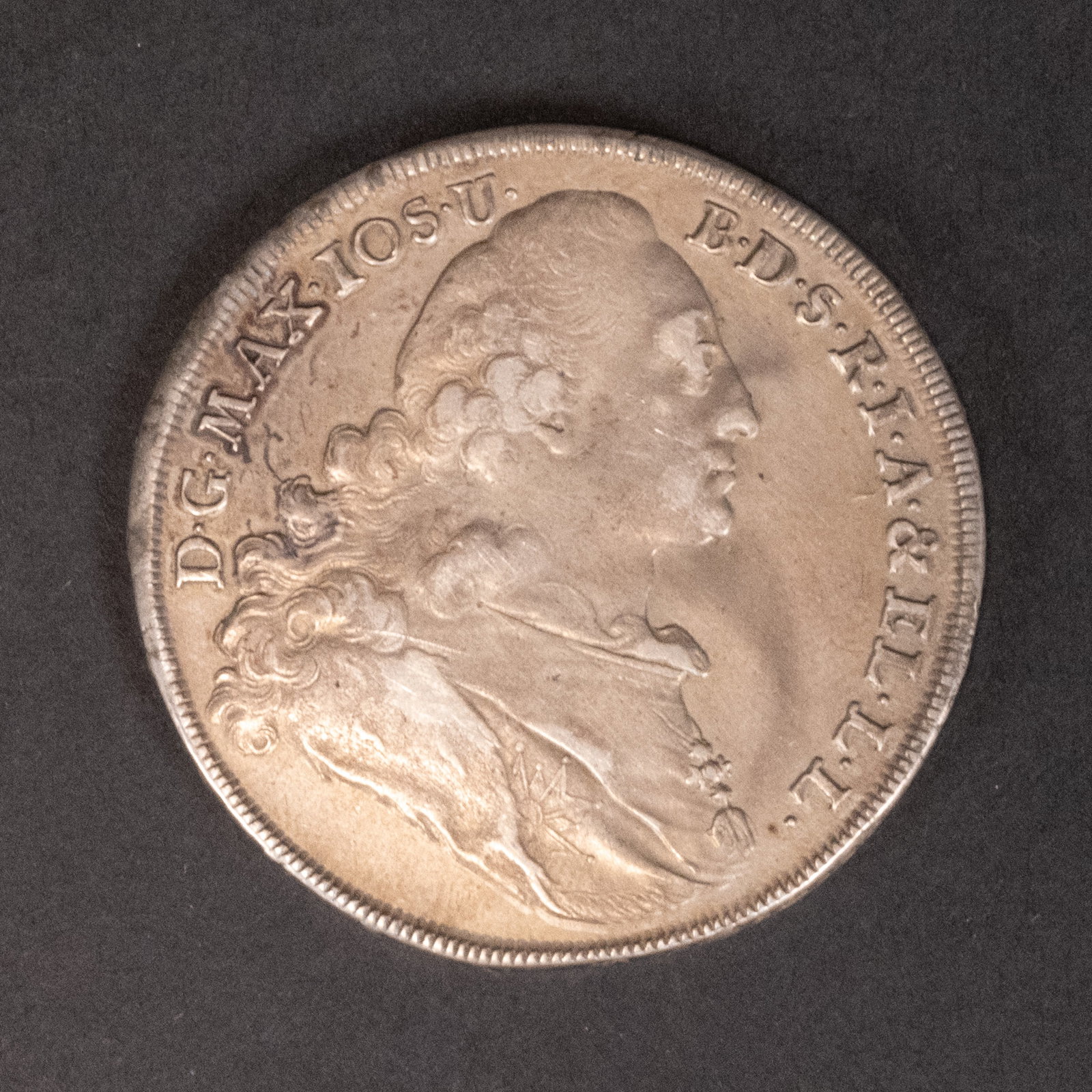1773 German State Bavaria Silver Thaler Coin (1 of 2)