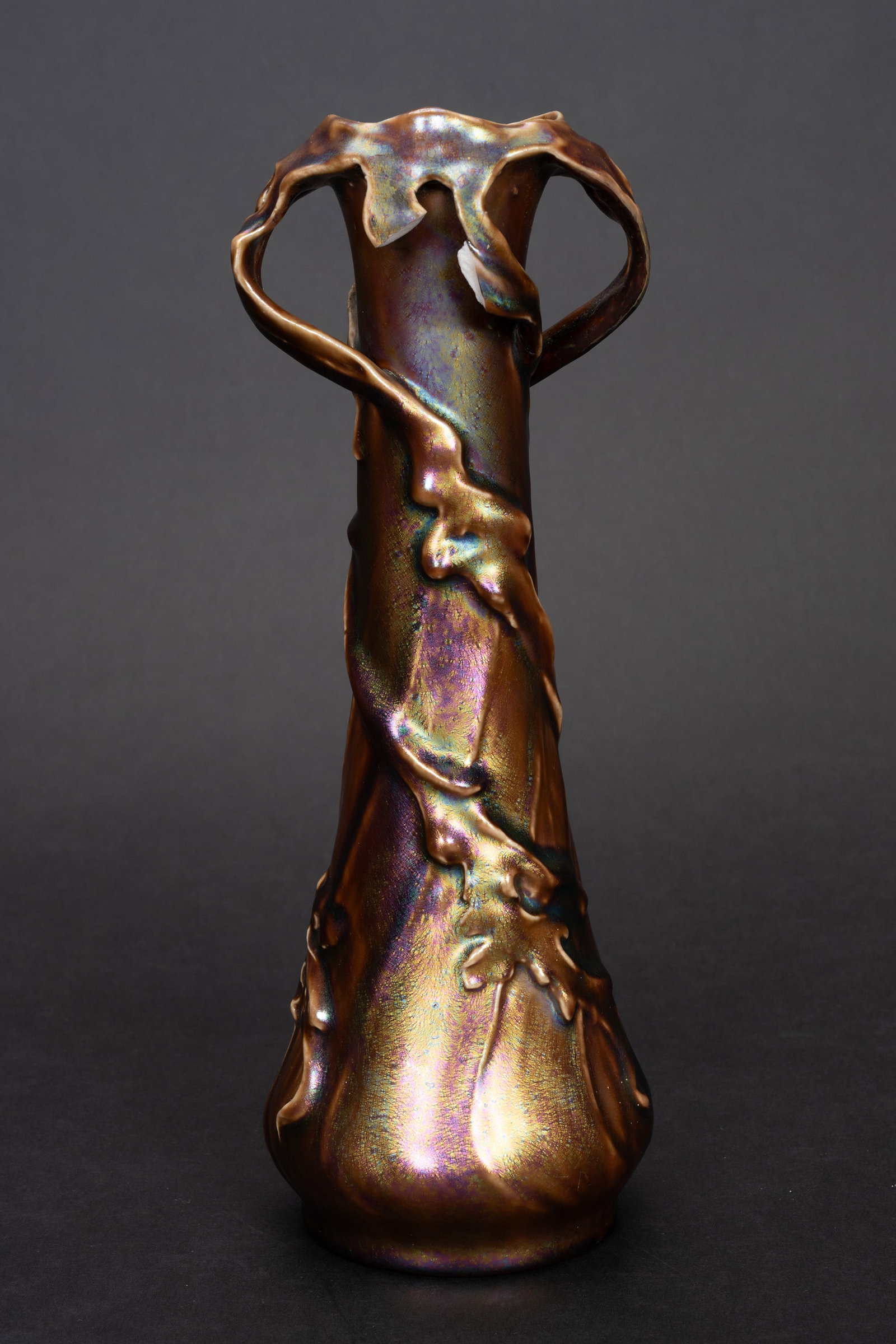 Heliosine Austrian Art Nouveau Vase 1900s (1 of 5)