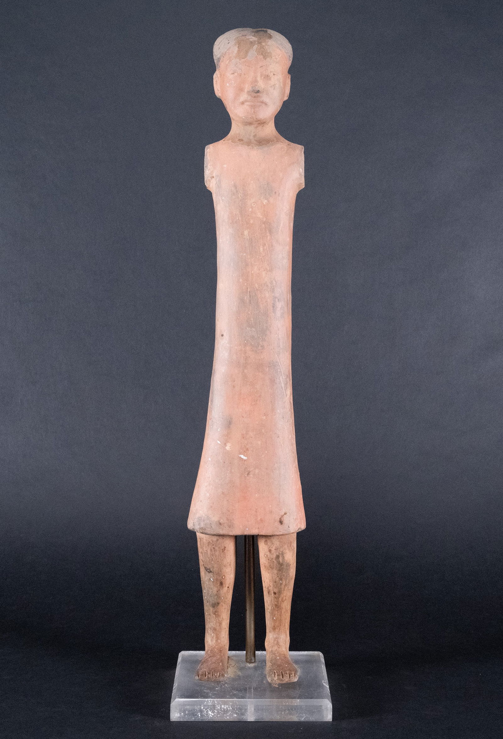 Chinese Han Dynasty Pottery Terracotta Soldier 100BC (1 of 10)