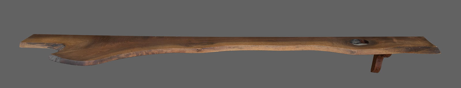 Live Edge Dark Walnut Shelf (1 of 4)