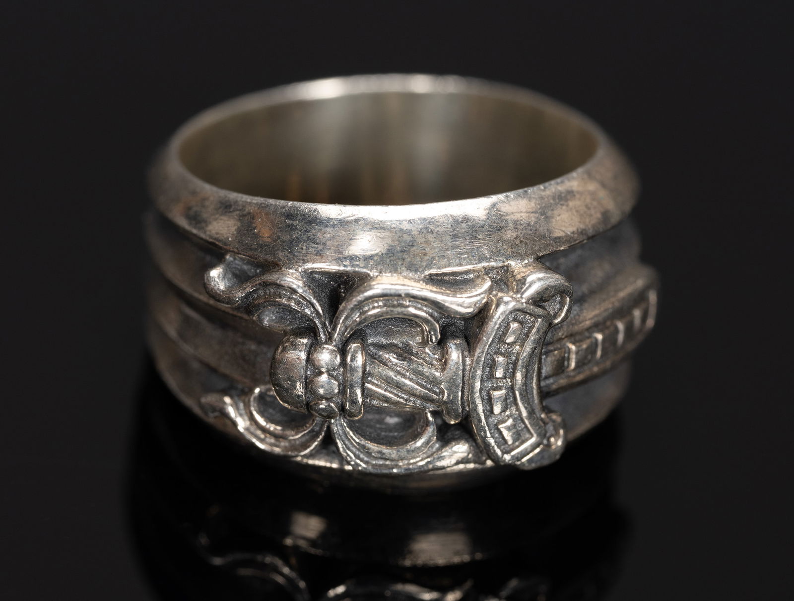 Chrome Hearts Sterling Silver Dagger Ring (1 of 5)
