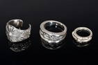Chrome Hearts Sterling Silver Ring Collection
