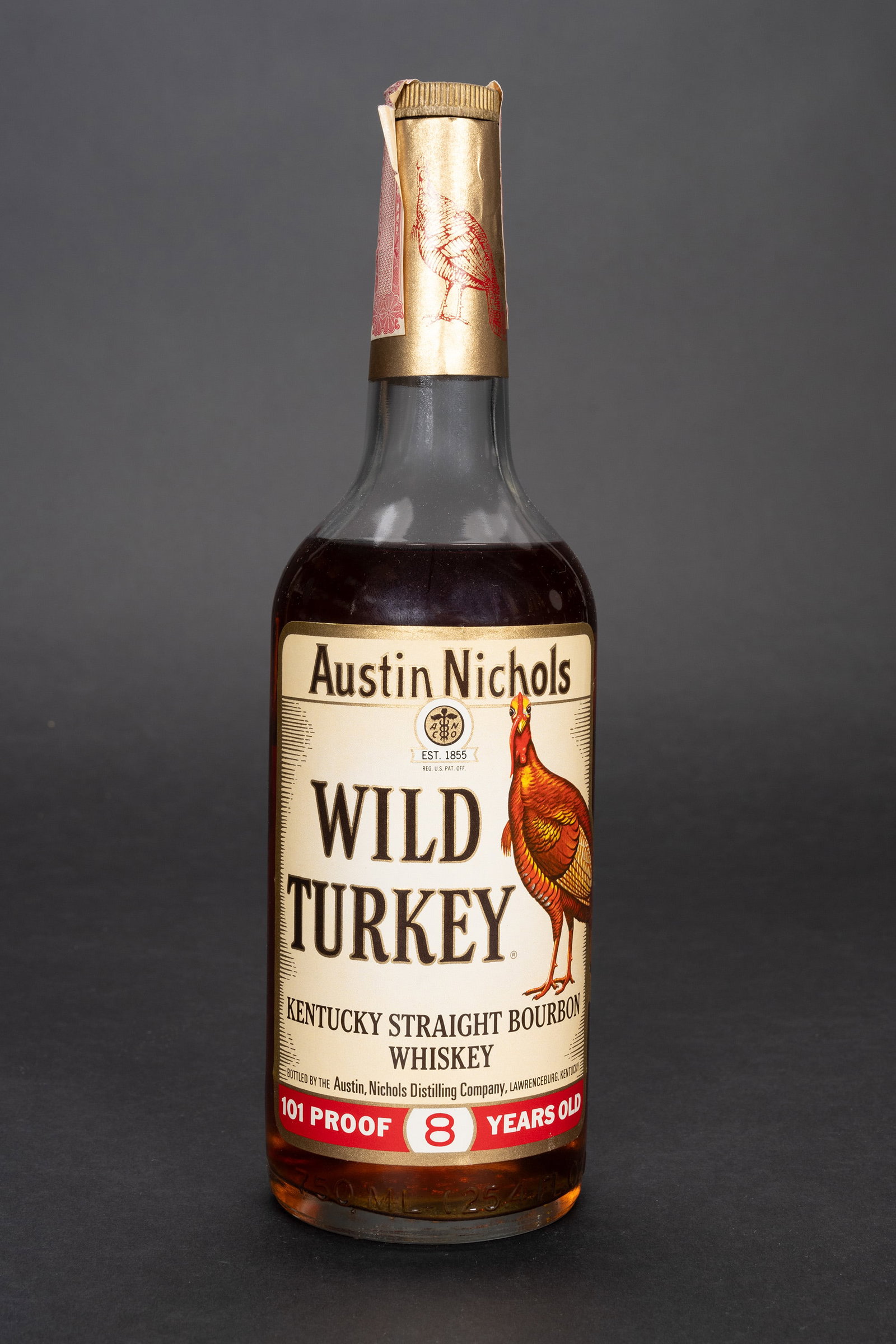 1979 Austin Nichols Wild Tukey Kentucky Straight Bourbon Whiskey Sealed (1 of 5)