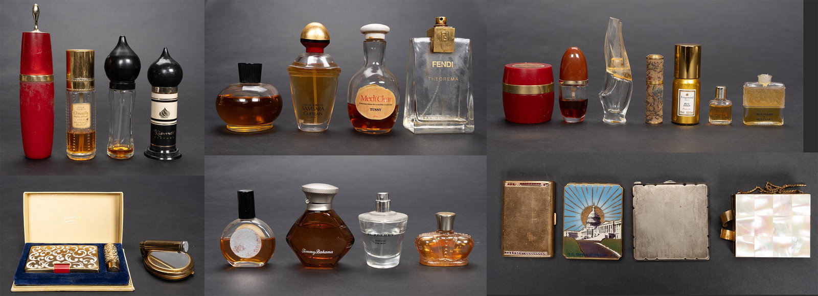 Perfume & Makeup Compact Group Lot (1 of 7)