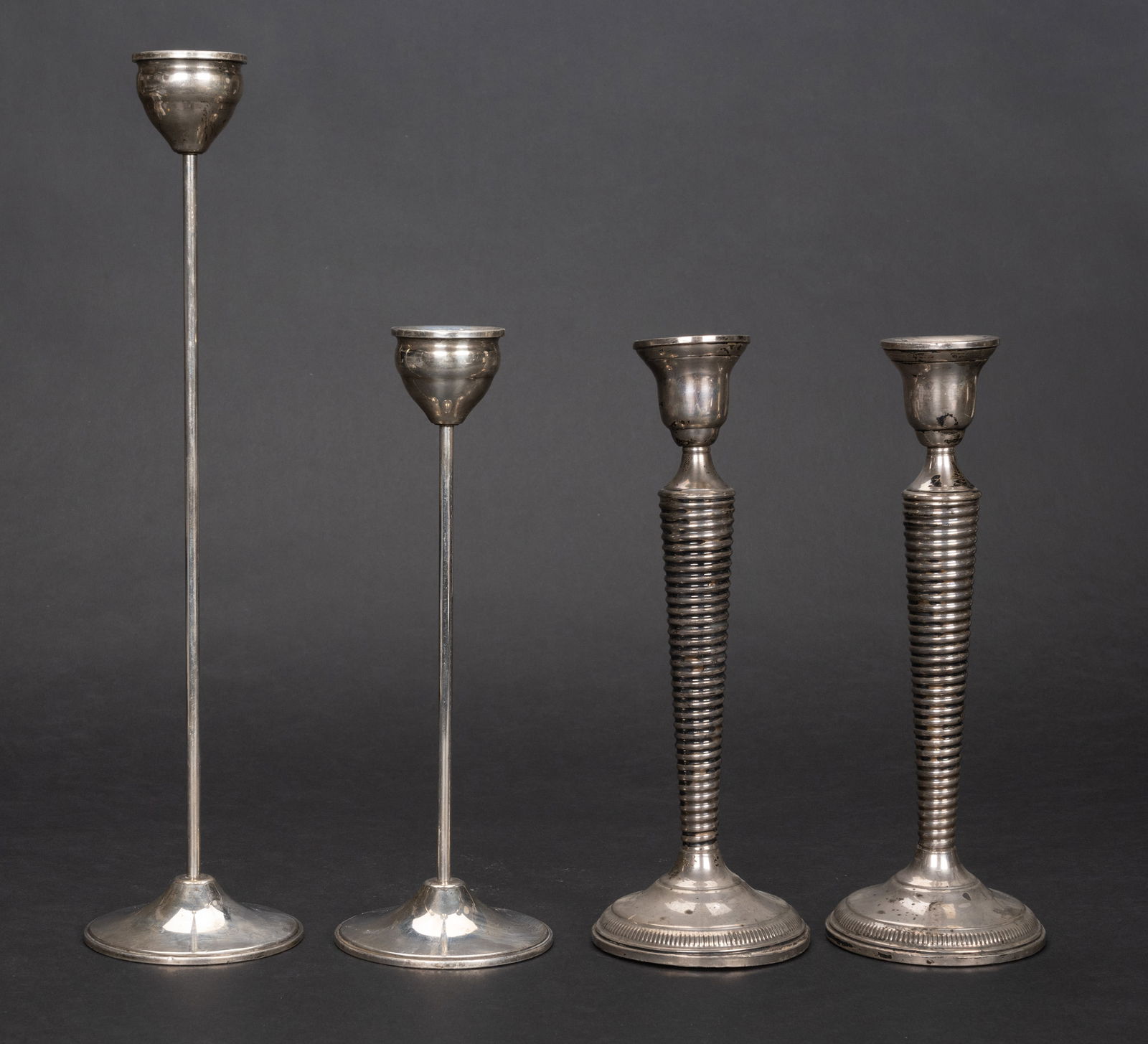 20th C American Sterling Silver Candlesticks Collection (1 of 9)