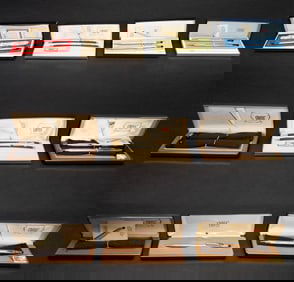 Large Cross Pen Lot in Boxes 14k Gold Filled etc