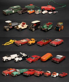 Tin Metal Toy Cars & Trucks Complete Boneyard Parts Elvin Sealtest Ice Cream Metal Truck