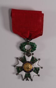 WWI & WWII French 1870 Legion of Honor Medal