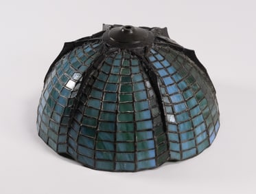 Art & Craft Tiffany Studio Spider Lamp Shade