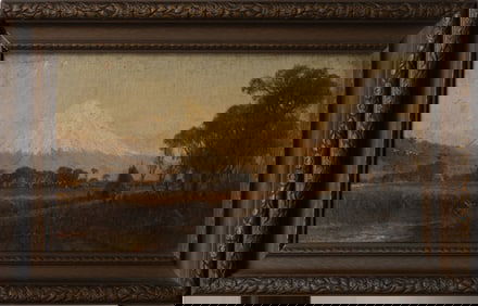 Henry A. Ferguson (American, 1842-1911) Oil on Canvas