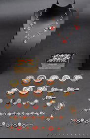 Italian Pietra Dura Micro Mosaic Collection Group Lot