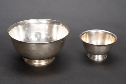 Tiffany & Co Sterling Silver Footed Bowl Group Lot