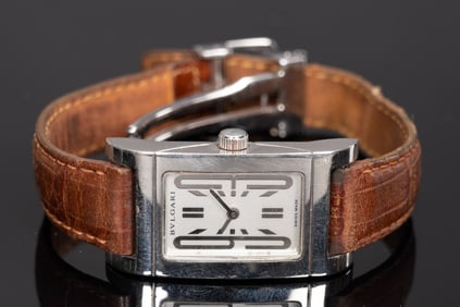 Bvlgari Rettangolo Watch Rtg 48 S