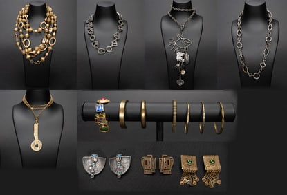 Lg Patricia Locke Designer Jewelry Collection Group Lot Assortment