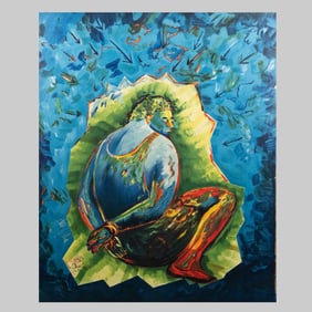 Sandro Chia ( Italy b.1941) "Bondage" Signed