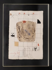 James Coignard ( French 1925-2008) Mixed Media Modern