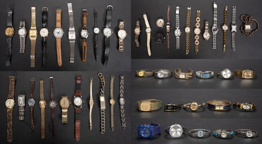 Large Vintage Wristwatch Lot