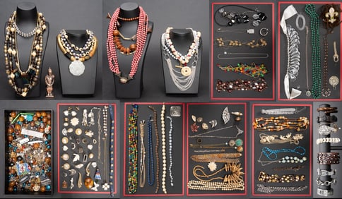 Unsearched Costume Jewelry Lot