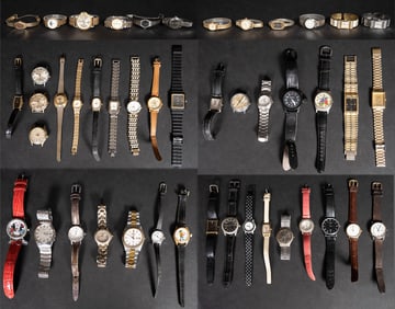 Large Vintage Wristwatch Lot