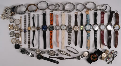 Large Vintage Wristwatch Lot