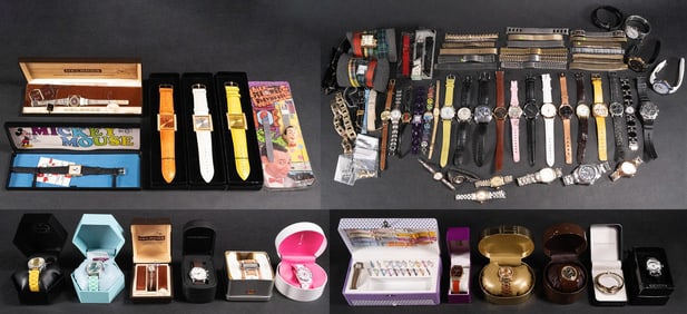 Large Vintage Wristwatch Lot