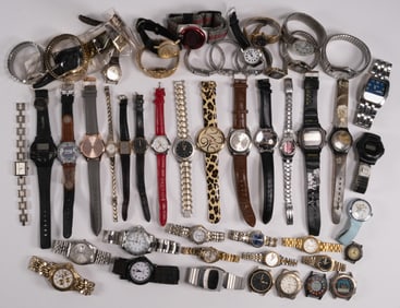 Large Vintage Wristwatch Lot