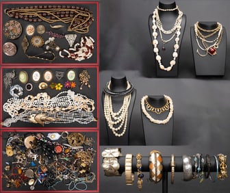 Unsearched Costume Jewelry Lot
