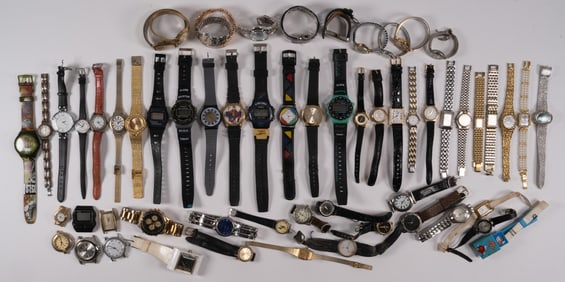 X-Large Vintage Wristwatch Lot